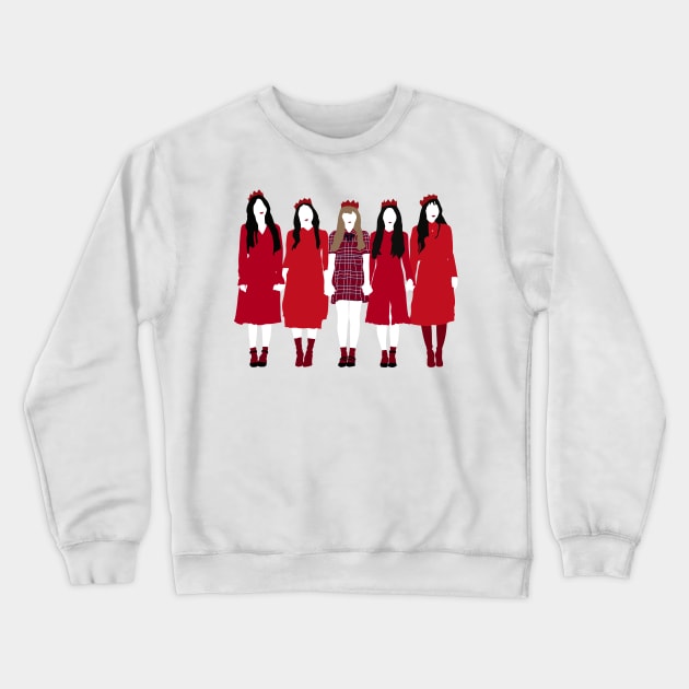 Red Velvet - Peek-A-Boo Crewneck Sweatshirt by Genessis